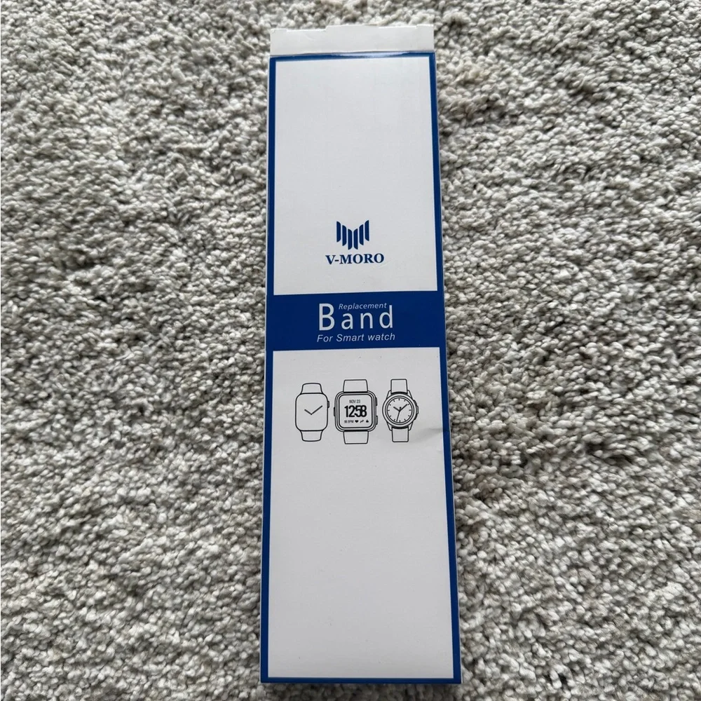 NWT | Clear Plastic Link Apple Watch Band